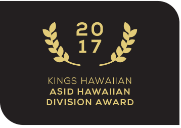2017 Kings Hawaiian ASID Hawaiian division award